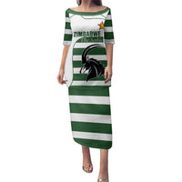 Custom Zimbabwe Rugby Family Matching Puletasi and Hawaiian Shirt The Sables Go Champion - Wonder Print Shop