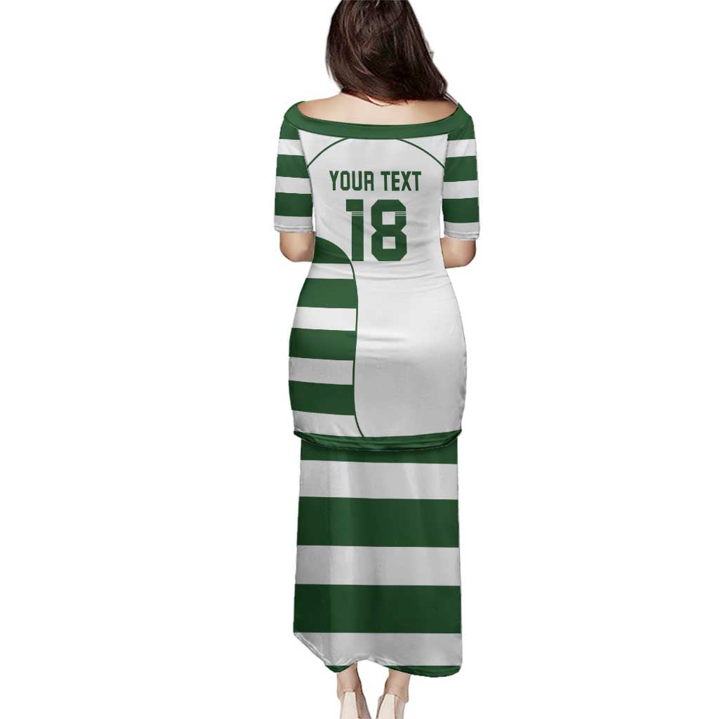 Custom Zimbabwe Rugby Family Matching Puletasi and Hawaiian Shirt The Sables Go Champion - Wonder Print Shop