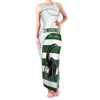 Custom Zimbabwe Rugby Family Matching Tank Maxi Dress and Hawaiian Shirt The Sables Go Champion - Wonder Print Shop