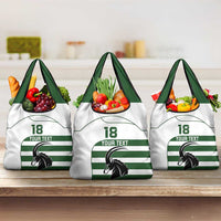 Custom Zimbabwe Rugby Grocery Bag The Sables Go Champion - Wonder Print Shop