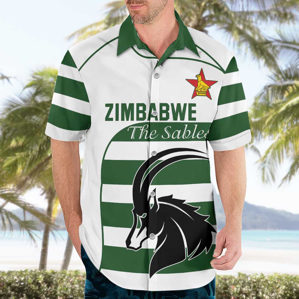 Custom Zimbabwe Rugby Hawaiian Shirt The Sables Go Champion - Wonder Print Shop