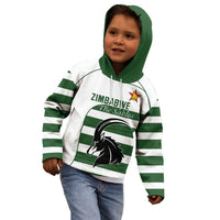 Custom Zimbabwe Rugby Kid Hoodie The Sables Go Champion - Wonder Print Shop