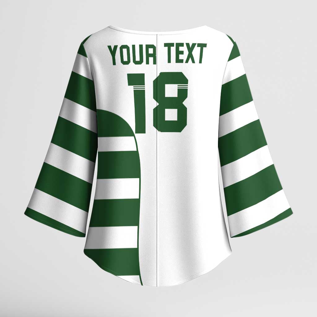 Custom Zimbabwe Rugby Kimono Sleeve Blouse The Sables Go Champion - Wonder Print Shop