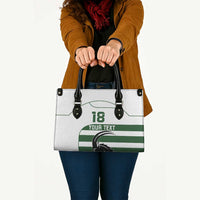 Custom Zimbabwe Rugby Leather Bag The Sables Go Champion - Wonder Print Shop