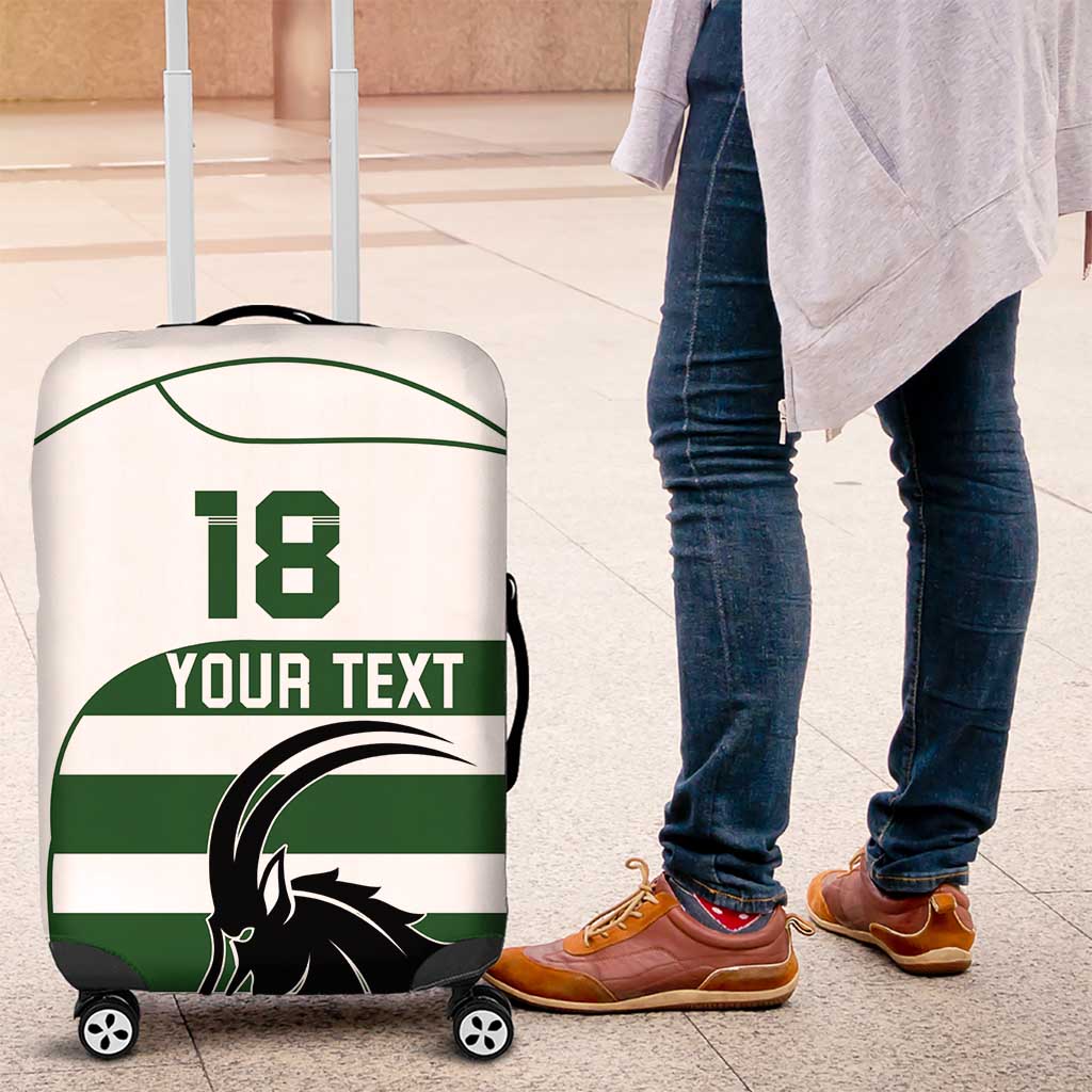 Custom Zimbabwe Rugby Luggage Cover The Sables Go Champion - Wonder Print Shop