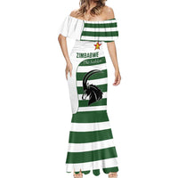 Custom Zimbabwe Rugby Mermaid Dress The Sables Go Champion - Wonder Print Shop
