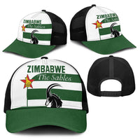 Zimbabwe Rugby Mesh Trucker Cap The Sables Go Champion - Wonder Print Shop