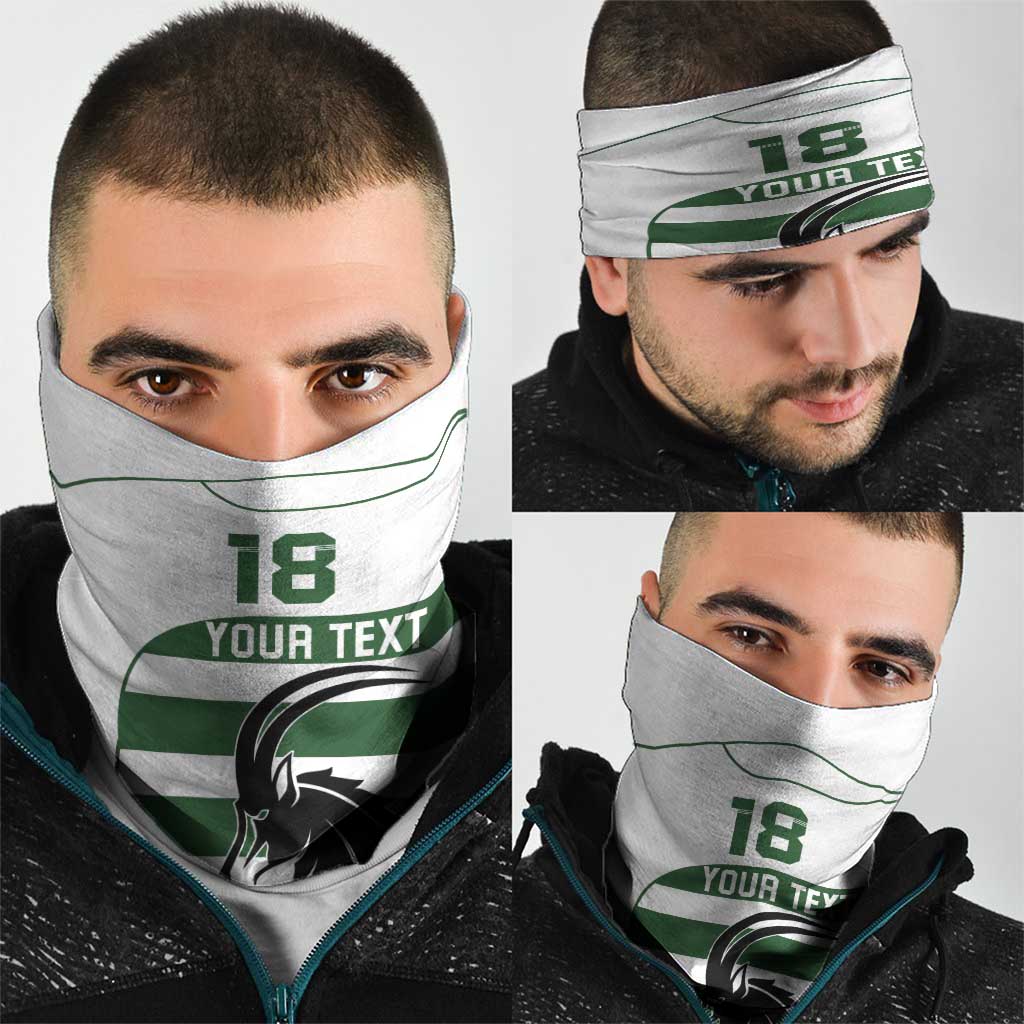 Custom Zimbabwe Rugby Neck Gaiter The Sables Go Champion - Wonder Print Shop