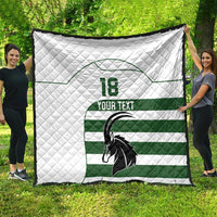 Custom Zimbabwe Rugby Quilt The Sables Go Champion - Wonder Print Shop