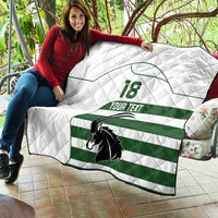 Custom Zimbabwe Rugby Quilt The Sables Go Champion - Wonder Print Shop