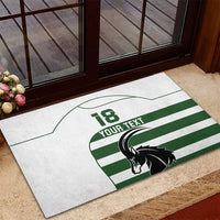 Custom Zimbabwe Rugby Rubber Doormat The Sables Go Champion - Wonder Print Shop