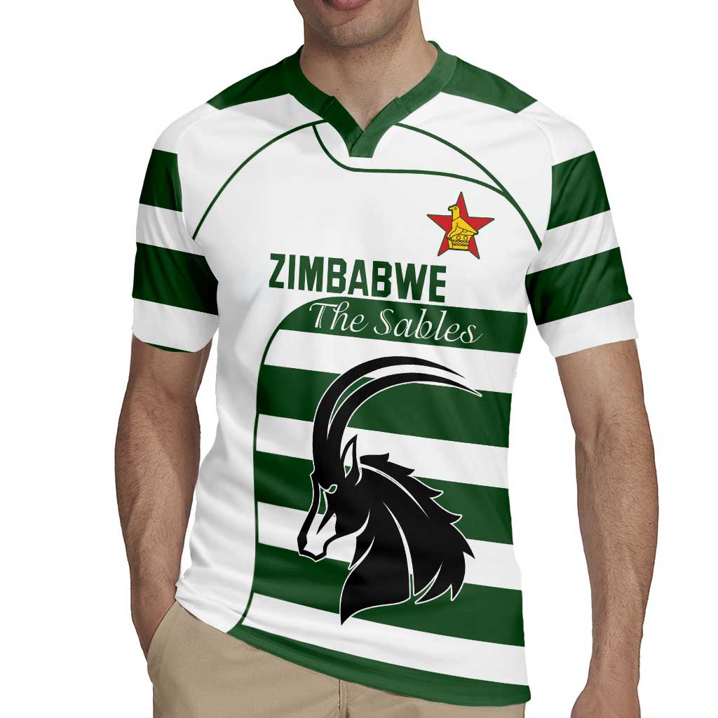 Custom Zimbabwe Rugby Rugby Jersey The Sables Go Champion - Wonder Print Shop