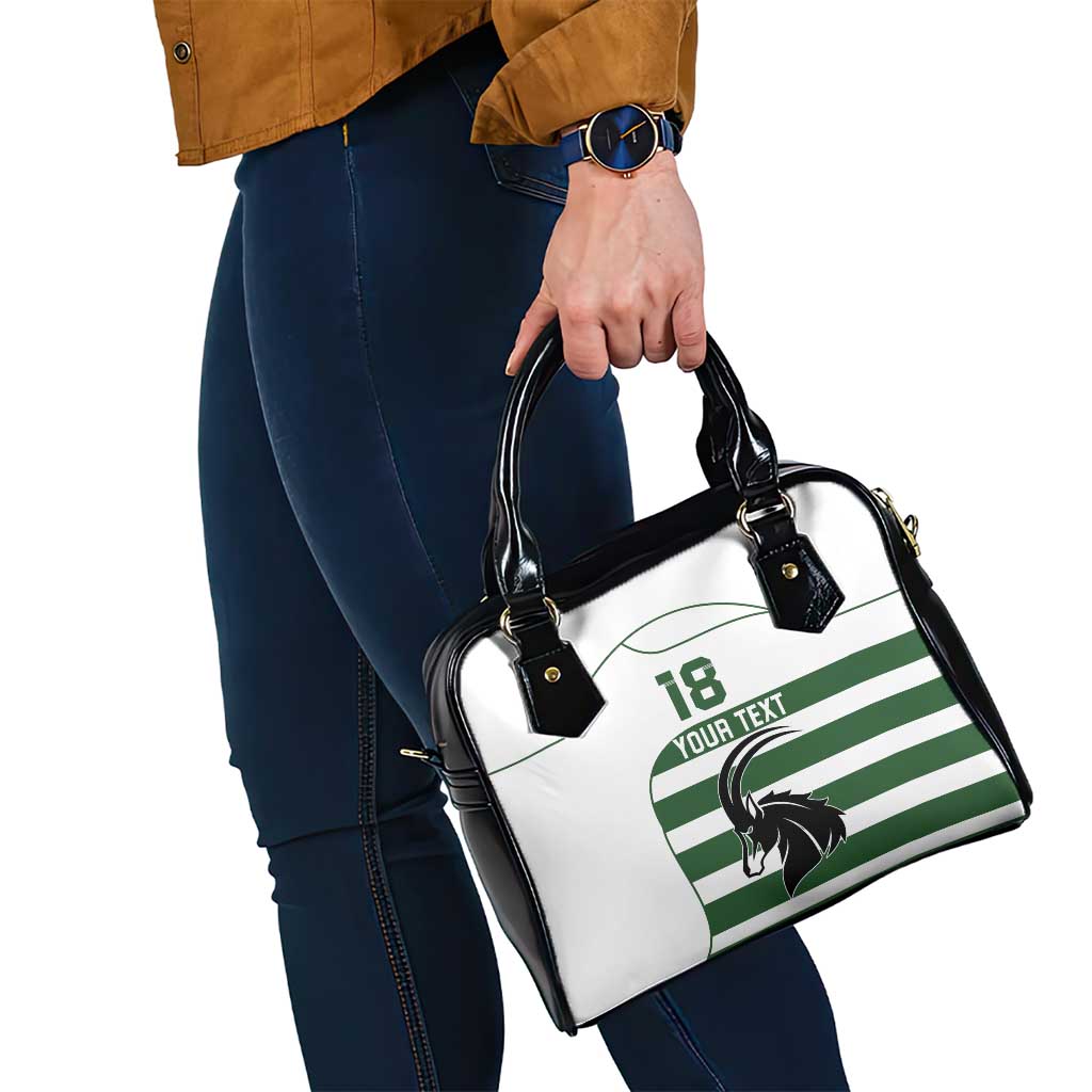 Custom Zimbabwe Rugby Shoulder Handbag The Sables Go Champion - Wonder Print Shop