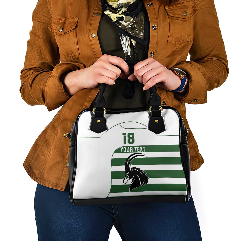 Custom Zimbabwe Rugby Shoulder Handbag The Sables Go Champion - Wonder Print Shop