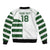 Custom Zimbabwe Rugby Sleeve Zip Bomber Jacket The Sables Go Champion - Wonder Print Shop
