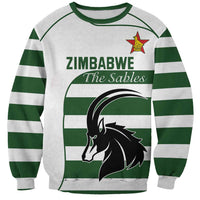 Custom Zimbabwe Rugby Sweatshirt The Sables Go Champion - Wonder Print Shop
