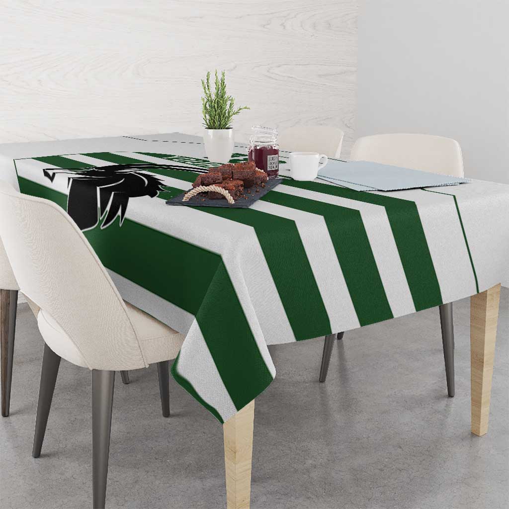 Custom Zimbabwe Rugby Tablecloth The Sables Go Champion - Wonder Print Shop
