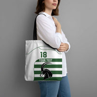 Custom Zimbabwe Rugby Tote Bag The Sables Go Champion - Wonder Print Shop