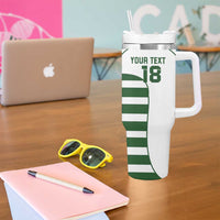 Custom Zimbabwe Rugby Tumbler With Handle The Sables Go Champion - Wonder Print Shop