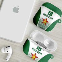 Custom Zimbabwe Rugby AirPods Case Sables African Patterns - Wonder Print Shop