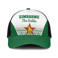 Zimbabwe Rugby Baseball Net Cap Sables African Patterns - Wonder Print Shop