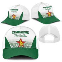 Zimbabwe Rugby Baseball Net Cap Sables African Patterns - Wonder Print Shop