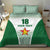 Custom Zimbabwe Rugby Bedding Set Sables African Patterns - Wonder Print Shop