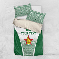 Custom Zimbabwe Rugby Bedding Set Sables African Patterns - Wonder Print Shop