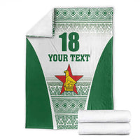 Custom Zimbabwe Rugby Blanket Sables African Patterns - Wonder Print Shop