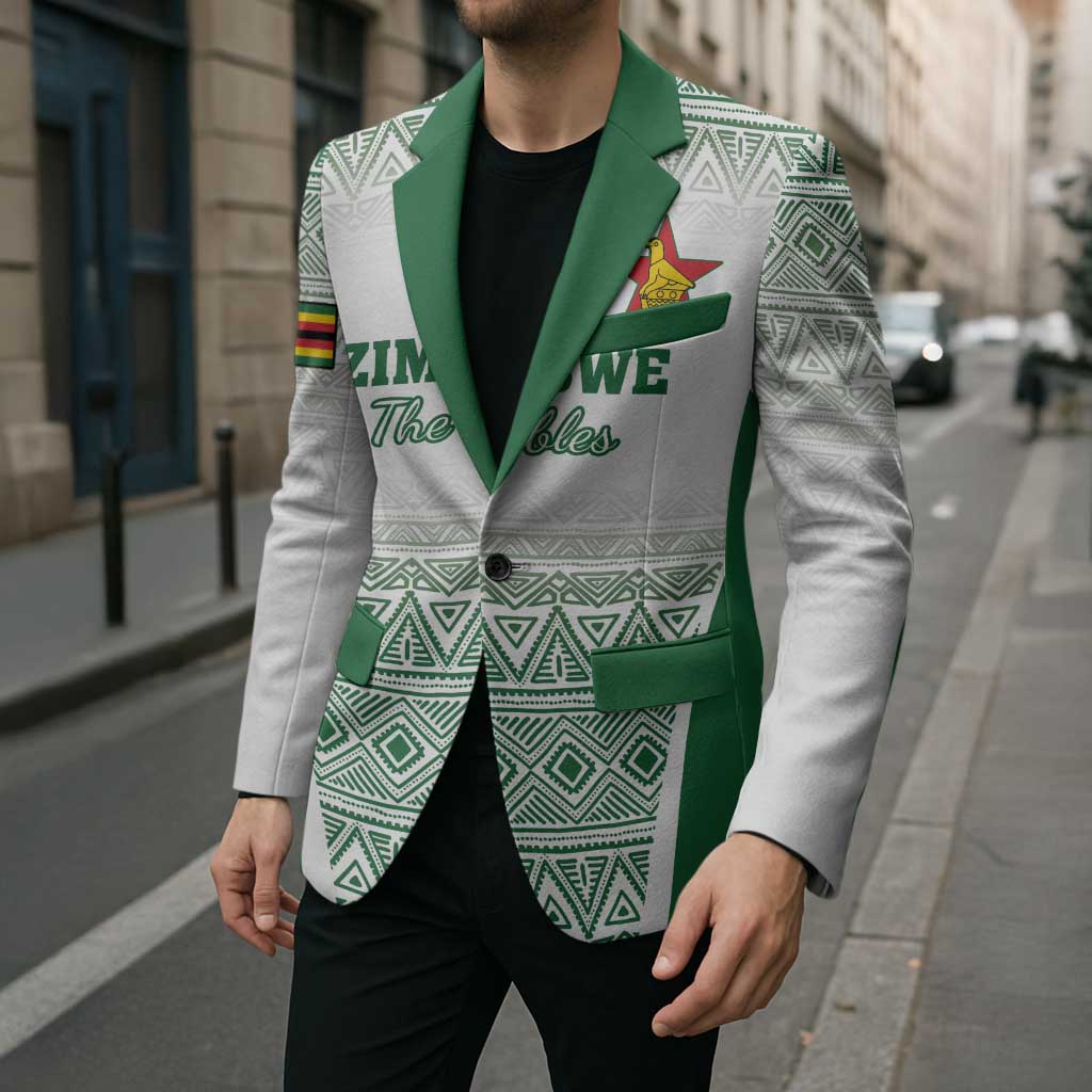 Custom Zimbabwe Rugby Blazer Sables African Patterns - Wonder Print Shop