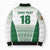 Custom Zimbabwe Rugby Bomber Puffer Jacket Sables African Patterns - Wonder Print Shop