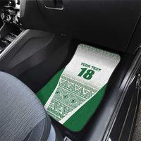 Custom Zimbabwe Rugby Car Mats Sables African Patterns - Wonder Print Shop
