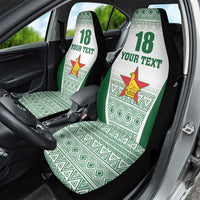 Custom Zimbabwe Rugby Car Seat Cover Sables African Patterns - Wonder Print Shop