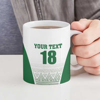Custom Zimbabwe Rugby Ceramic Mug Sables African Patterns - Wonder Print Shop