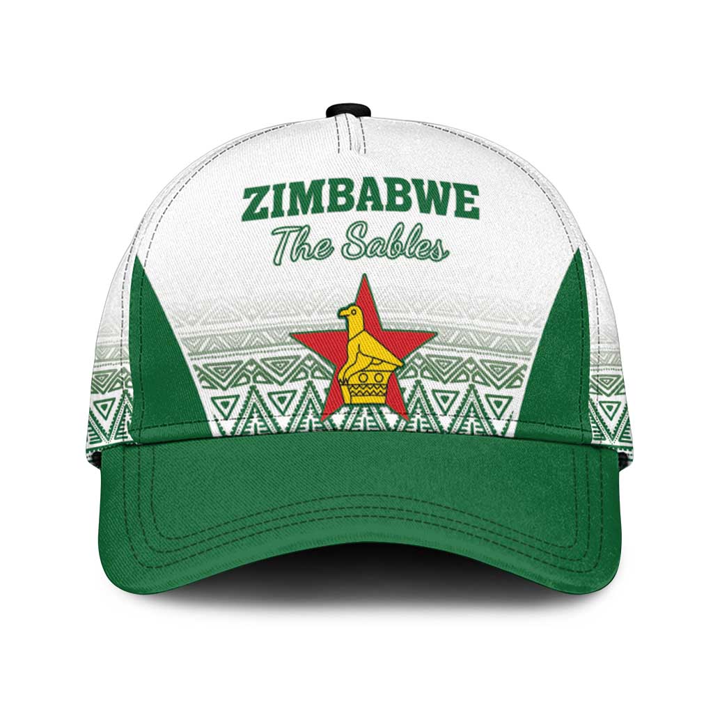 Zimbabwe Rugby Classic Cap Sables African Patterns - Wonder Print Shop