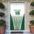 Custom Zimbabwe Rugby Door Cover Sables African Patterns - Wonder Print Shop