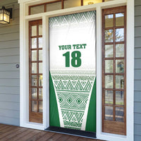 Custom Zimbabwe Rugby Door Cover Sables African Patterns - Wonder Print Shop