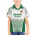 Custom Zimbabwe Rugby Family Matching Long Sleeve Bodycon Dress and Hawaiian Shirt Sables African Patterns - Wonder Print Shop
