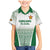 Custom Zimbabwe Rugby Family Matching Mermaid Dress and Hawaiian Shirt Sables African Patterns - Wonder Print Shop
