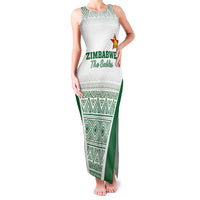 Custom Zimbabwe Rugby Family Matching Tank Maxi Dress and Hawaiian Shirt Sables African Patterns - Wonder Print Shop