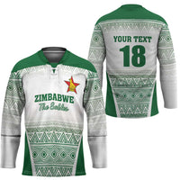 Custom Zimbabwe Rugby Hockey Jersey Sables African Patterns - Wonder Print Shop