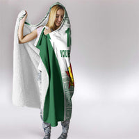 Custom Zimbabwe Rugby Hooded Blanket Sables African Patterns - Wonder Print Shop