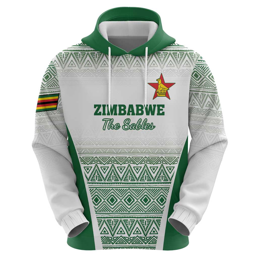 Custom Zimbabwe Rugby Hoodie Sables African Patterns - Wonder Print Shop