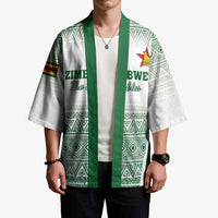 Custom Zimbabwe Rugby Kimono Sables African Patterns - Wonder Print Shop