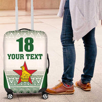 Custom Zimbabwe Rugby Luggage Cover Sables African Patterns - Wonder Print Shop