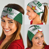 Custom Zimbabwe Rugby Neck Gaiter Sables African Patterns - Wonder Print Shop