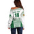 Custom Zimbabwe Rugby Off Shoulder Sweater Sables African Patterns - Wonder Print Shop