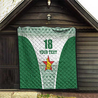 Custom Zimbabwe Rugby Quilt Sables African Patterns - Wonder Print Shop