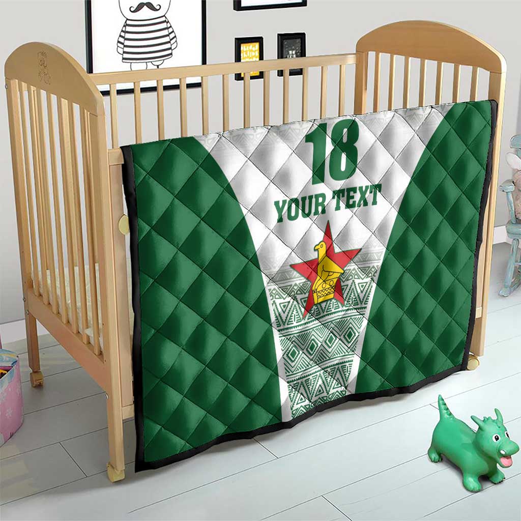 Custom Zimbabwe Rugby Quilt Sables African Patterns - Wonder Print Shop