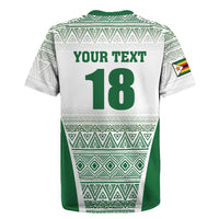 Custom Zimbabwe Rugby Rugby Jersey Sables African Patterns - Wonder Print Shop